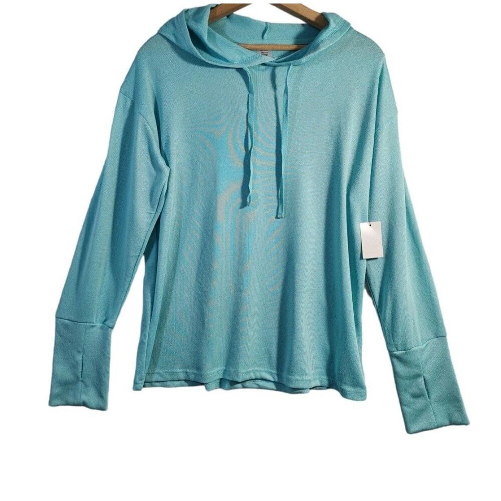 2x$18 West Loop XL Womens Knit Pullover Hoodie Sweater Long Sleeve. New
